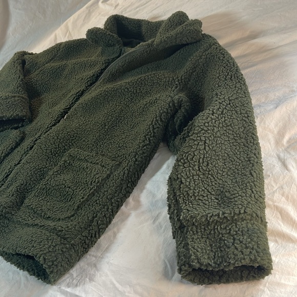 Zilcremo Wooly Teddy Fleece Short Jacket - Picture 3 of 7